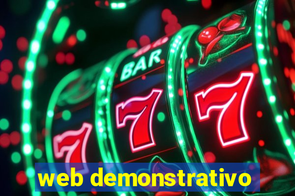 web demonstrativo